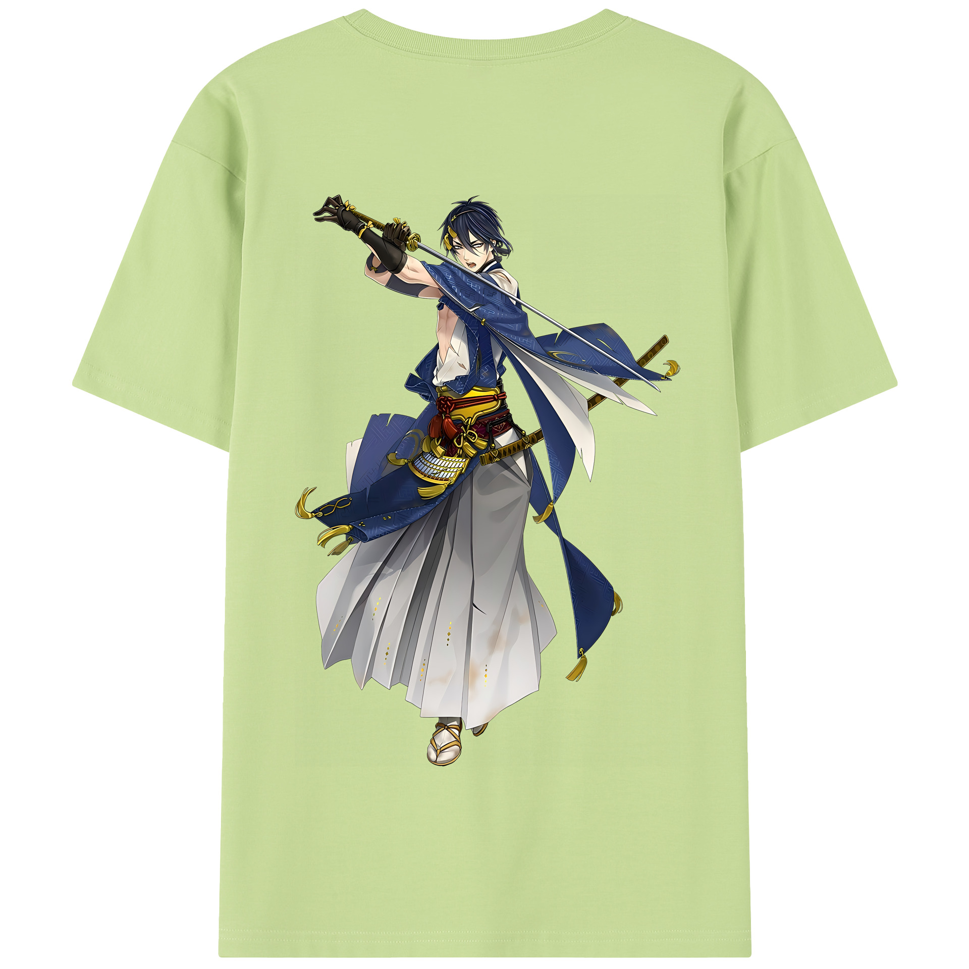 （画像用） 刀剣乱舞 Touken Ranbu 綿100％半袖Tシャツ（背面プリント）